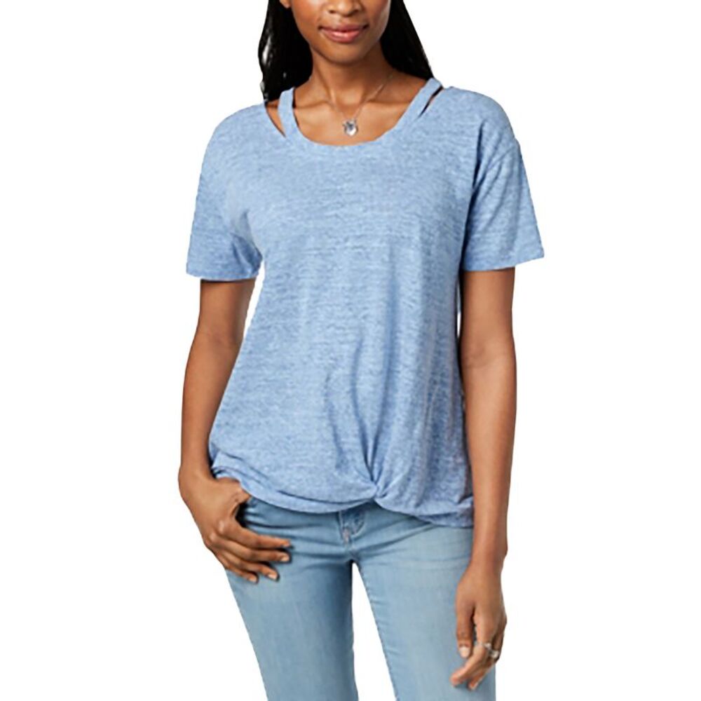 Style & Co Cutout High Low T-Shirt